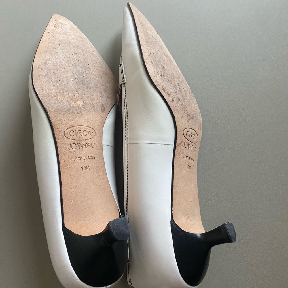 Joan & David White Women's Loafers - Picture 6 of 8